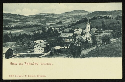 Gruss aus Riefensberg (Vorarlberg) : [Correspondenz-Karte]