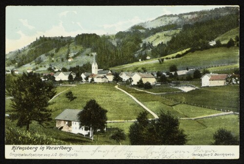 Rifensberg in Vorarlberg : [Correspondenz-Karte]