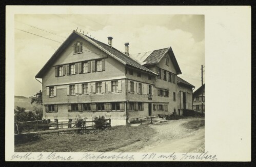Gasth.z. Krone, Riefensberg 781 mtr Vorarlberg