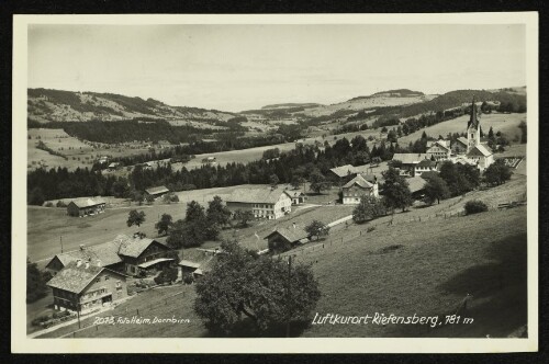 Luftkurort Riefensberg, 781 m