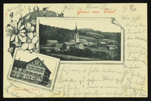 Gruss aus Thal : Gasthaus zur Krone