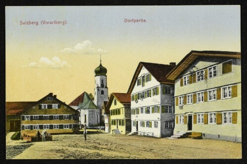 Sulzberg (Vorarlberg) : Dorfpartie