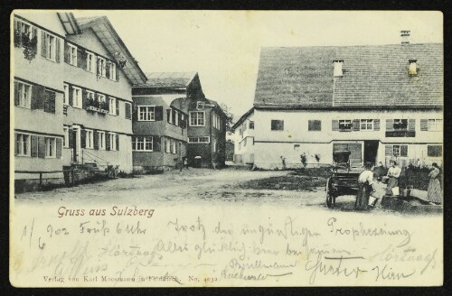 Gruss aus Sulzberg : [Correspondenzkarte]