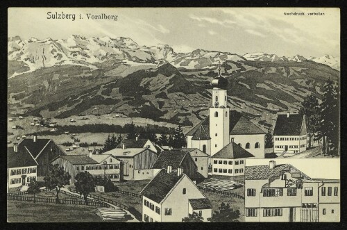 Sulzberg i. Vorarlberg : [Postkarte Carte postale - Post Card]