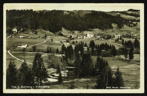 Thal b. Sulzberg i. Vorarlberg