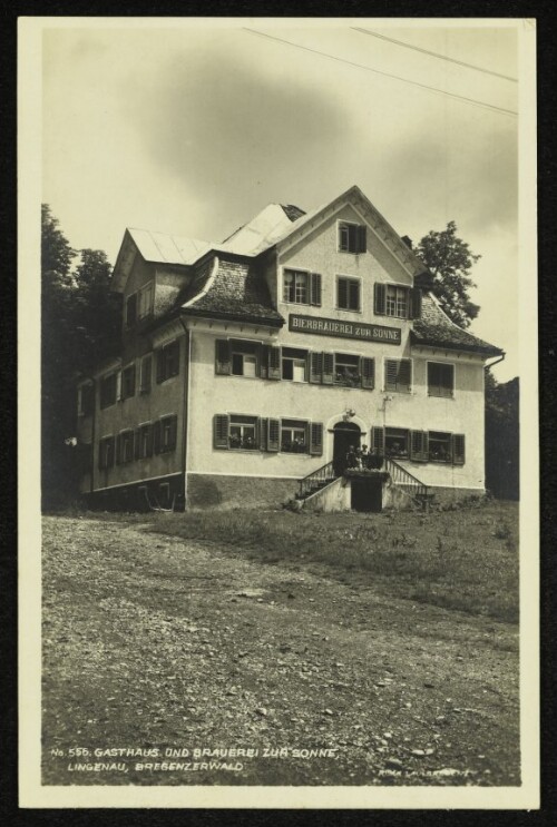 Gasthaus zur Sonne, Lingenau, Bregenzerwald