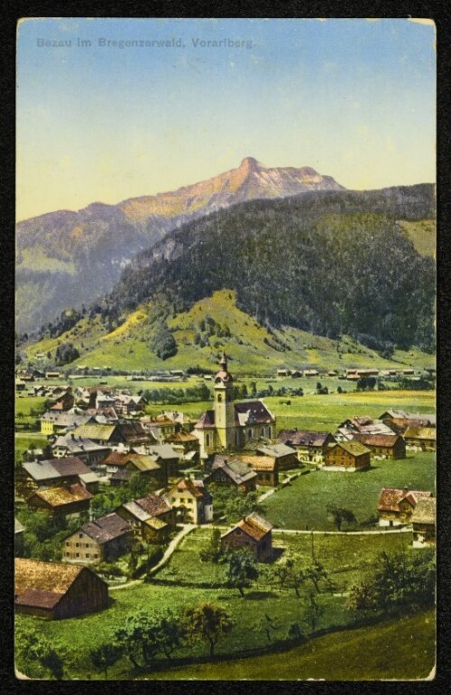 Bezau im Bregenzerwald, Vorarlberg