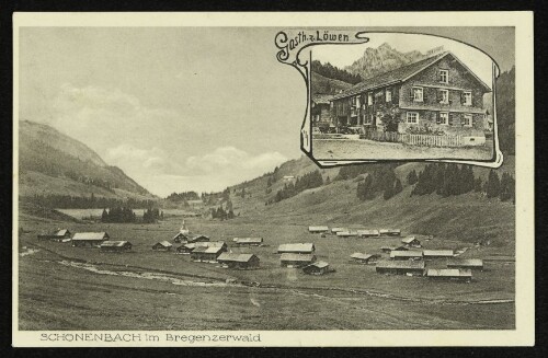 Schönenbach im Bregenzerwald : Gasth. z. Löwen