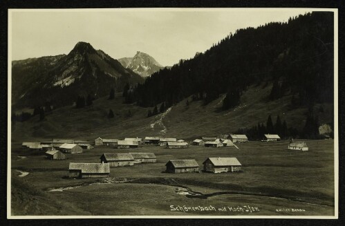 Schönenbach mit Hoch-Ifen