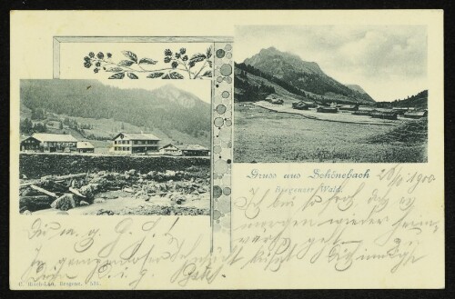 Gruss aus Schönebach : Bregenzer Wald