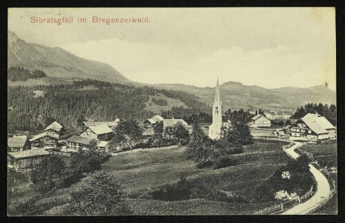 Sibratsgfäll im Bregenzerwald : [Korrespondenz-Karte]