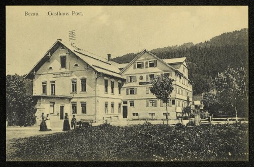 Bezau. Gasthaus Post