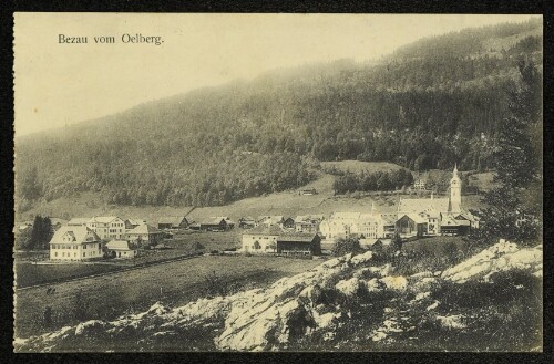 Bezau vom Oelberg