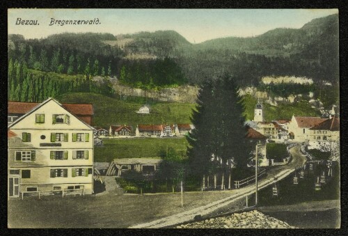 Bezau. Bregenzerwald : [Correspondenzkarte]