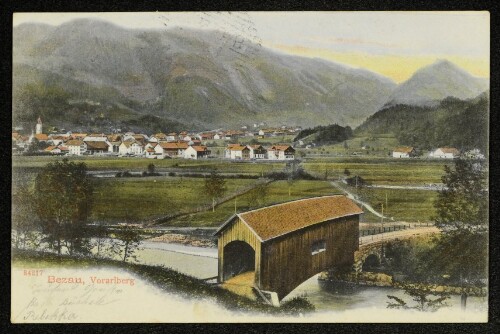 Bezau, Vorarlberg : [Correspondenz-Karte]