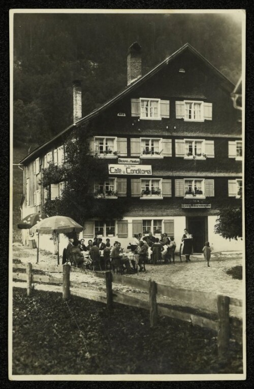Bäckerei u. Handlung Café u. Conditorei : Frz. Jos Natter