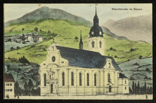 Pfarrkirche in Bezau