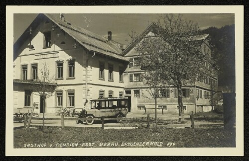 Gasthof u. Pension-Post, Bezau Bregenzerwald
