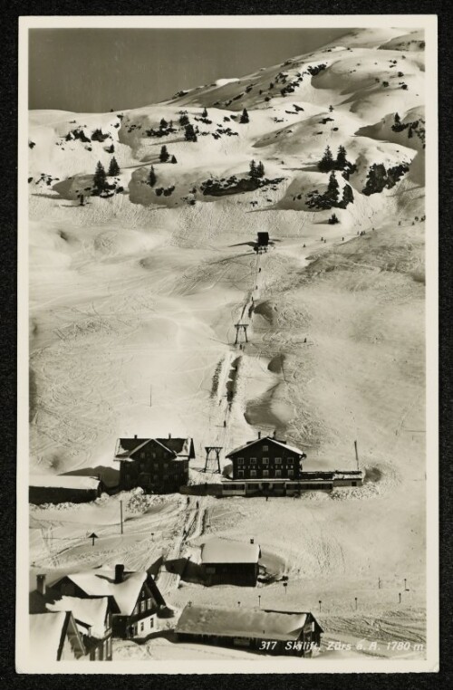 Skilift, Zürs a. A. 1780 m