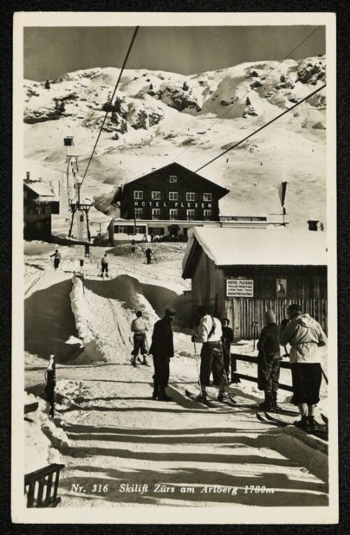 Skilift Zürs am Arlberg 1700 m