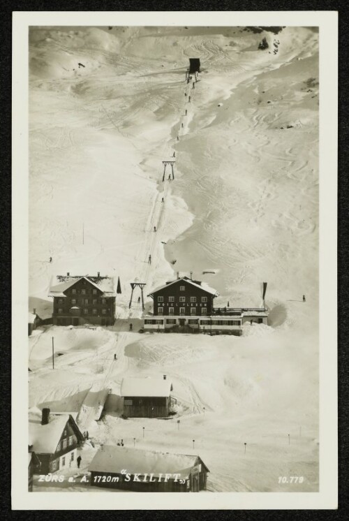 Zürs a. A. 1720 m  Skilift 