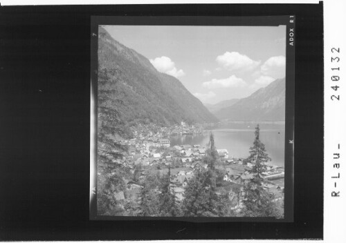 [Lahn und Hallstatt am Hallstätter See / Salzkammergut]