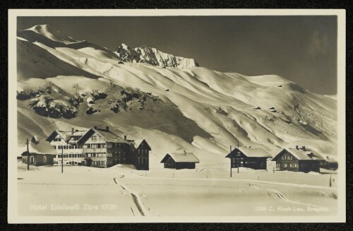 Hotel Edelweiß Zürs 1720