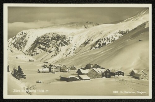 Zürs a. Arlberg 1720 m