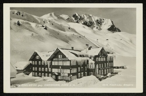 Hotel Edelweiss geg.Omeshorn, Zürs a. A.