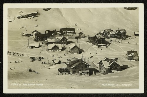 Zürs a. Arlberg 1720m