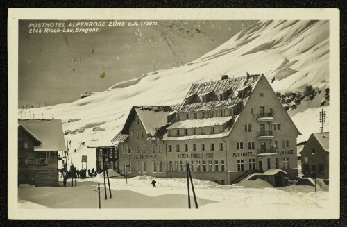 Posthotel Alpenrose Zürs a. A. 1720 m