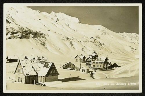 Zürs am Arlberg 1780 m