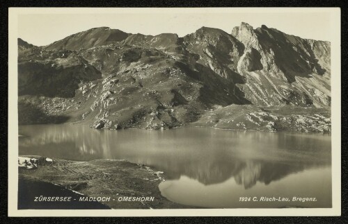 Zürsersee - Madloch - Omeshorn