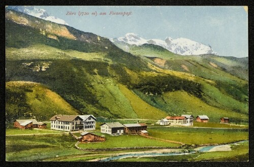 Zürs (1720 m) am Flexenpaß