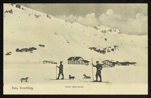 Zürs, Vorarlberg : Hotel Aplenrose : [Correspondenz-Karte]