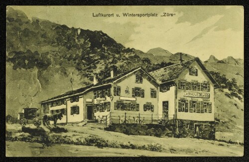 Luftkurort u. Wintersportplatz  Zürs 
