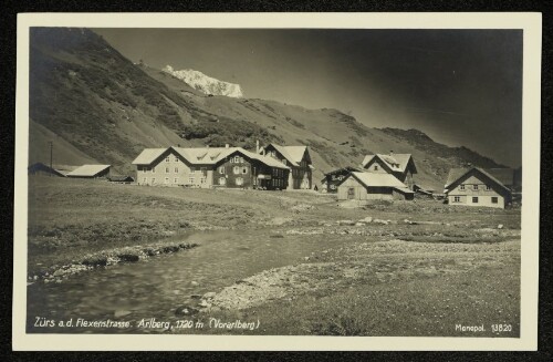 Zürs a.d. Flexenstrasse. Arlberg, 1720 m (Vorarlberg)