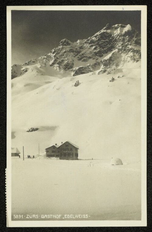 Zürs - Gasthof  Edelweiss-