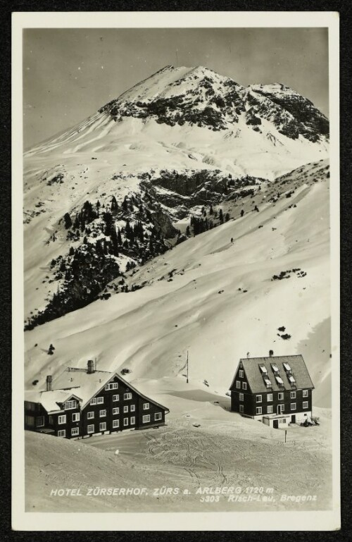 Hotel Zürserhof, Zürs a. Arlberg 1720 m