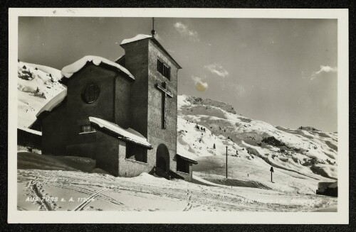 Aus Zürs a. A. 1720 m