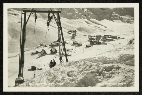 Zürs a. A. 1720 m Skilift z. Zürsersee