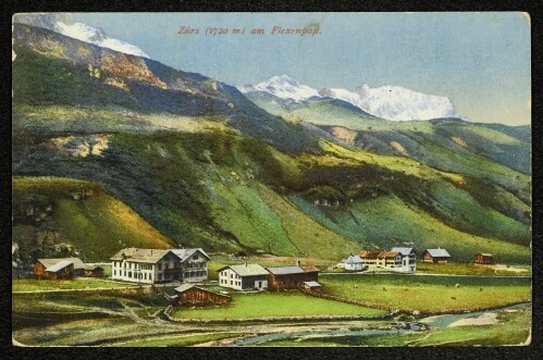 Zürs (1720 m) am Flexenpaß
