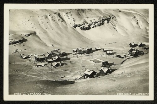 Zürs am Arlberg 1720 m