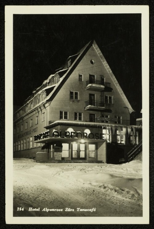 Hotel Alpenrose Zürs Tanzcafé