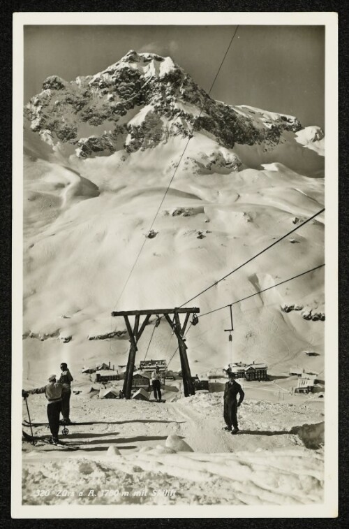 Zürs a. A. 1780 m mit Skilift