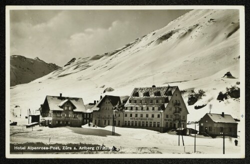Hotel Alpenrose-Post, Zürs a. Arlberg (1720 m)