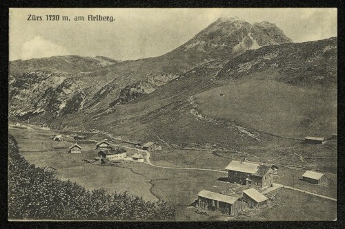 Zürs 1720 m, am Arlberg