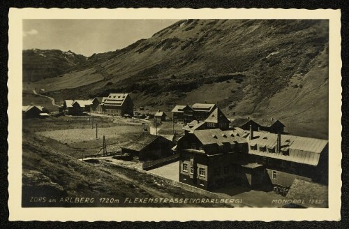 Zürs am Arlberg 1720 m Flexenstrasse (Vorarlberg)