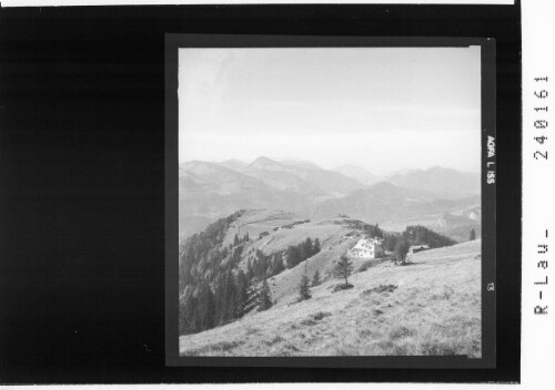 [Gasthof Schafberg Alpe gegen Faistenauer Schaferg und Felblingberg]