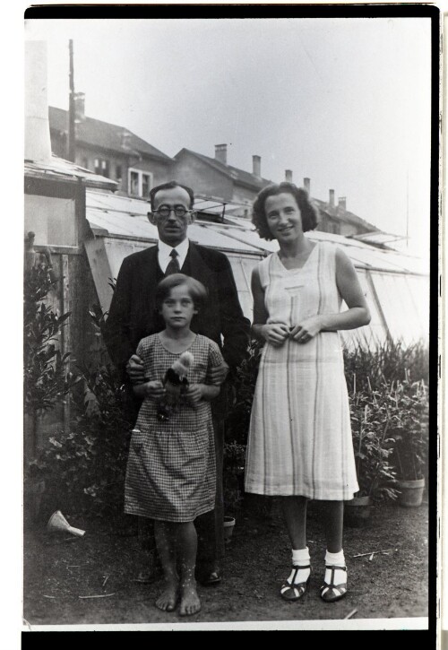Samuel Spindler mit Familie